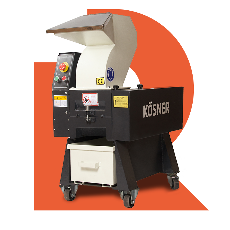 Máquina Chipeadora Trituradora de Plástico Kosner
