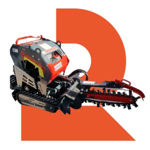 Zanjadora de Tierra Autopropulsada Gasolina